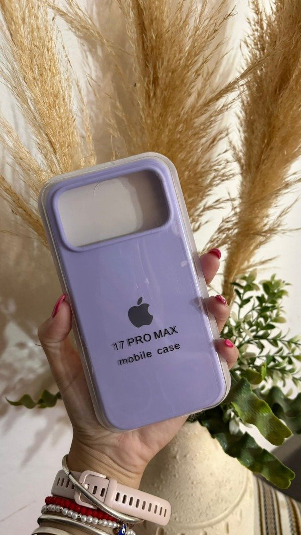 Producto - Silicon case lila - iPhone 17pro max