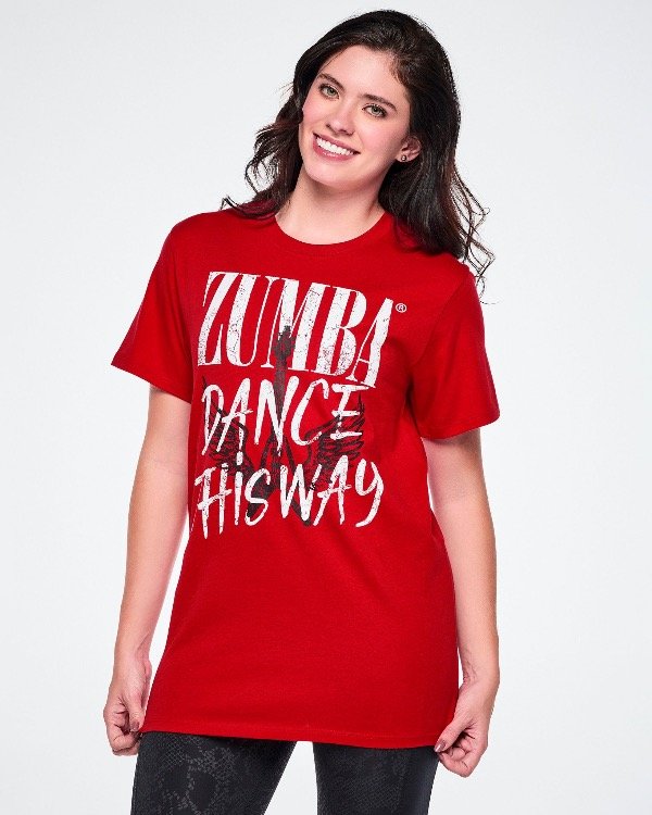 Producto - Rock 'n' Roll Unisex Crew Neck Tee - Red - 4