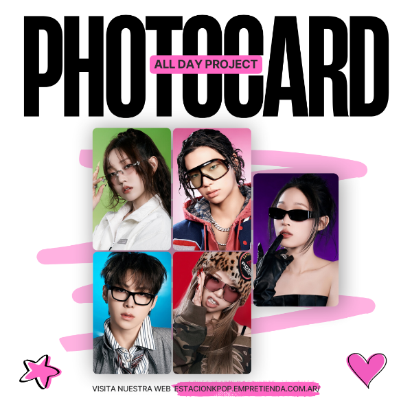 Producto - SET PHOTOCARDS ALLDAY PROJECT FAMOUS