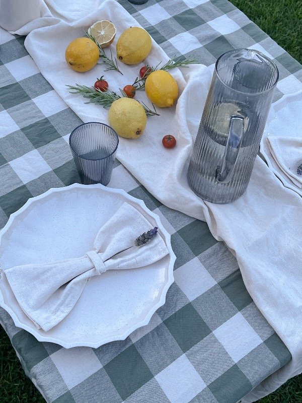 Producto - Mantel Capri verde tusor