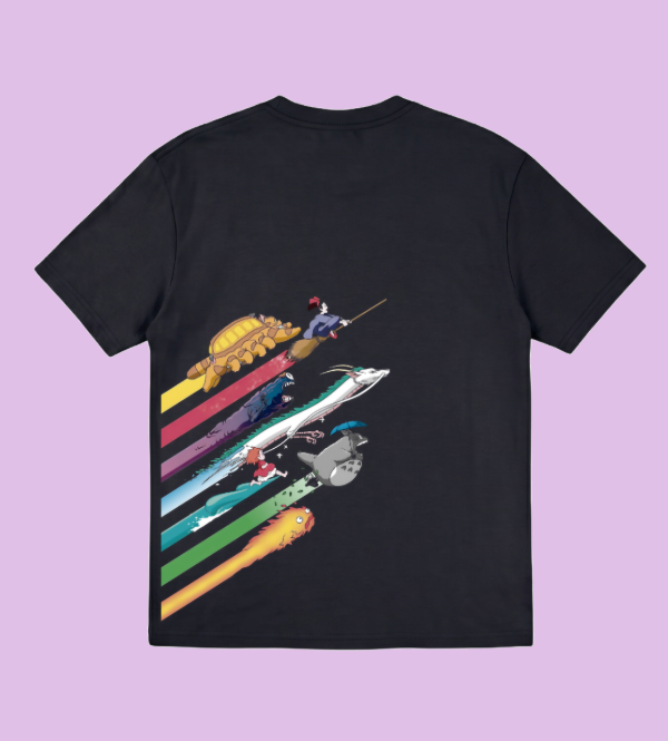 Producto - Remera oversize mundo Ghibli / Adidas Ghibli - 0