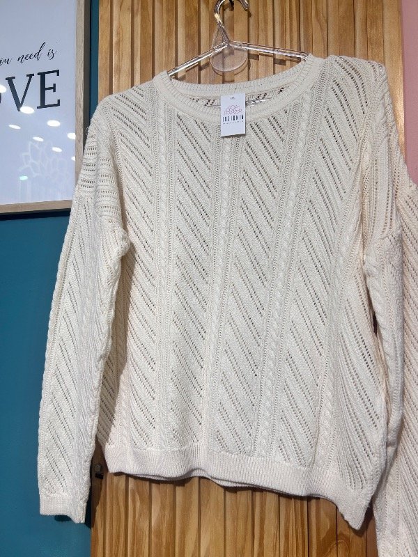 Producto - Sweater SIRA vainilla - 1