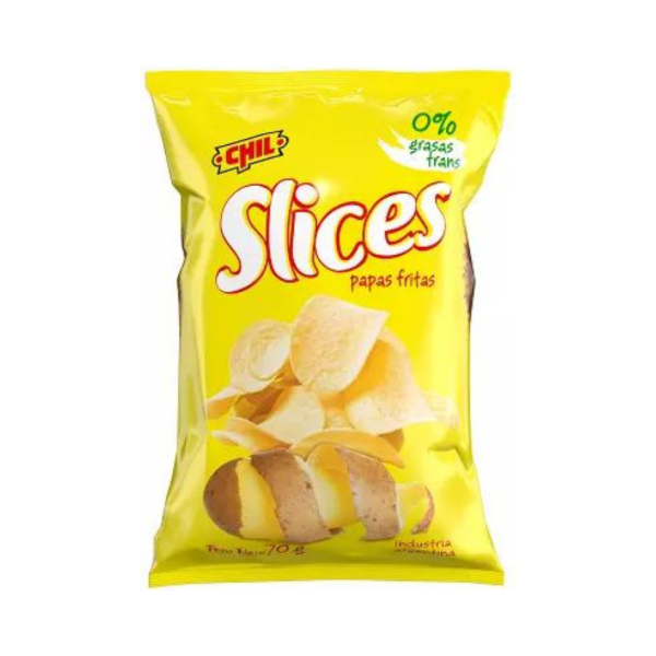 Producto - SLICES PAPAS FRITAS SABOR CLASICAS 65 GRS