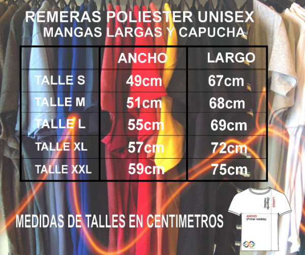 Producto - REMERA MANGAS LARGAS - CHEVROLET VINTAGE-POLIESTER TALLE XXL - 1