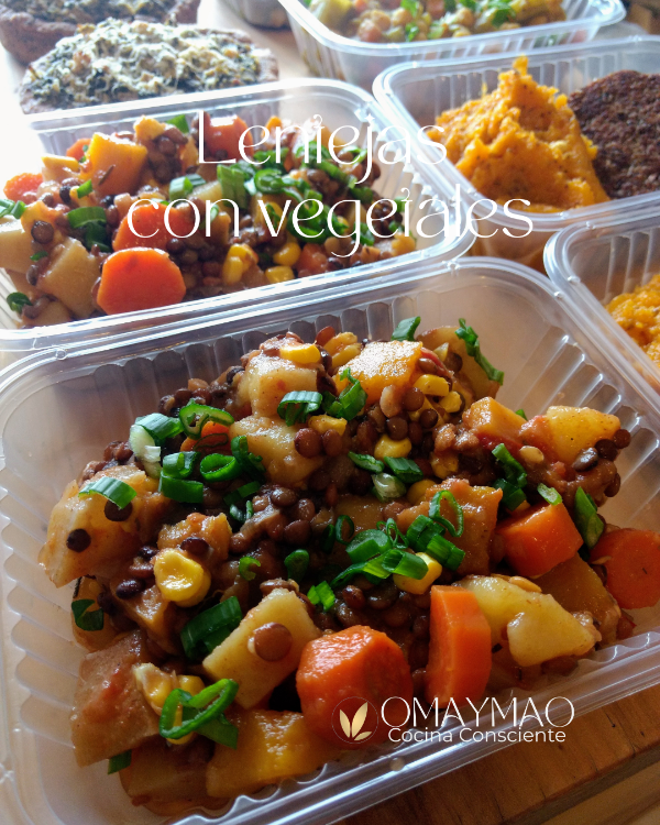 Producto - Lentejas con vegetales