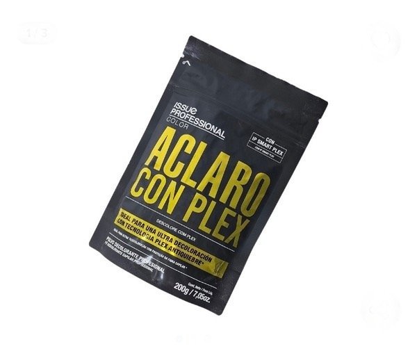 Producto - Polvo Decolorante Plex Issue 200gr Aclaración Maxima