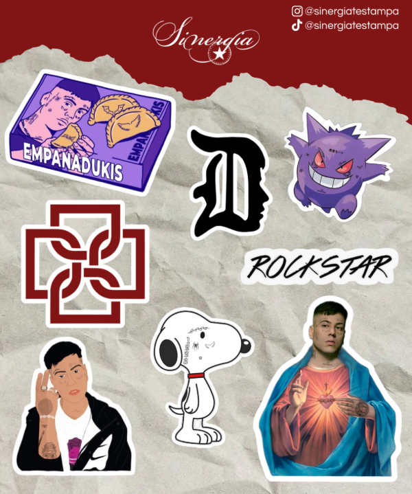 Producto - Stickers - Duki