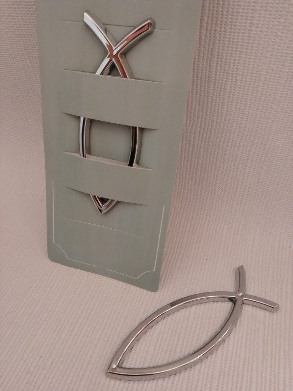 Producto - PESCADITO AUTOMEBLEMA PVC Duro resistente