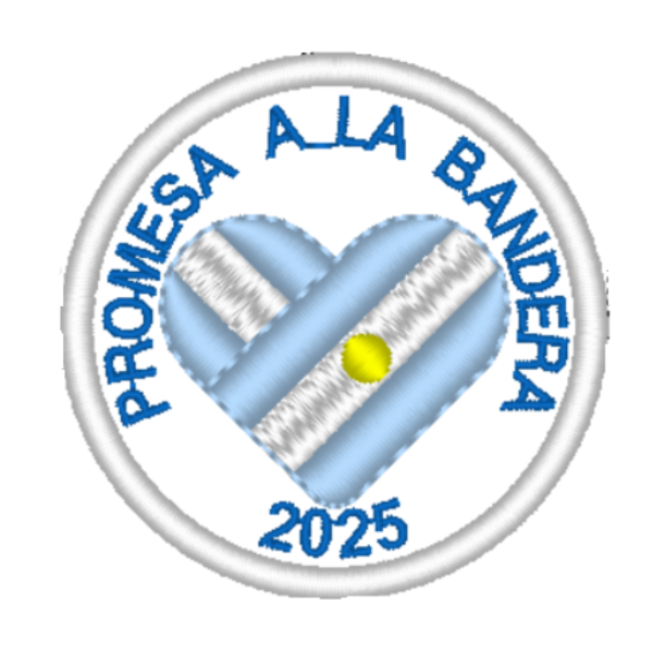 Producto - Matriz de Bordado - PROMESA A LA BANDERA 2025 "PROMESA 253" - Est. Aplique- ITH - 2