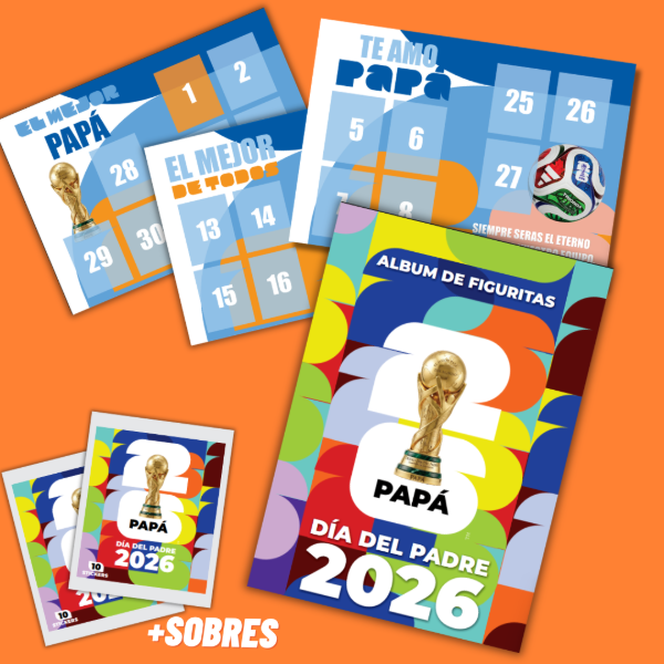 Producto - ALBUM DIA DE PADRE - MUNDIAL 2026 - DIGITAL