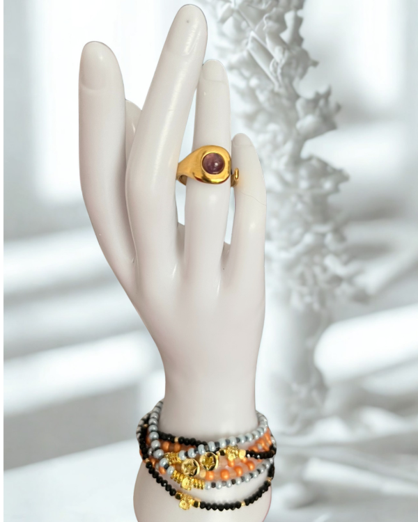 Producto - Anillo Sello Amatista