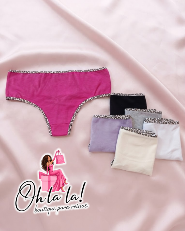 Producto - MECHI CULOTTE LESS Borde estampado - 1