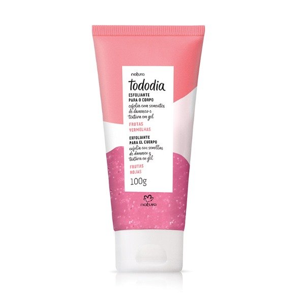 Producto - Jabón líquido exfoliante corporal 100g Frutas Rojas