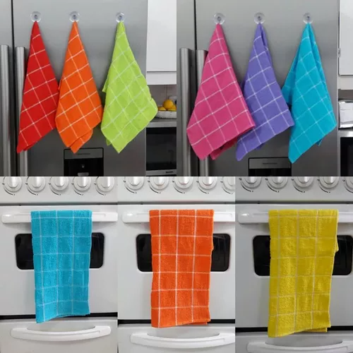 Producto - Pack X12 Repasadores De Cocina,  Algodon El Marquez