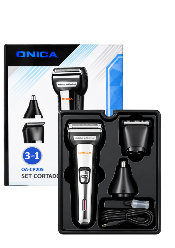 Producto - SET CORTADORA 3 EN 1 ONICA CP205 #6798253205016