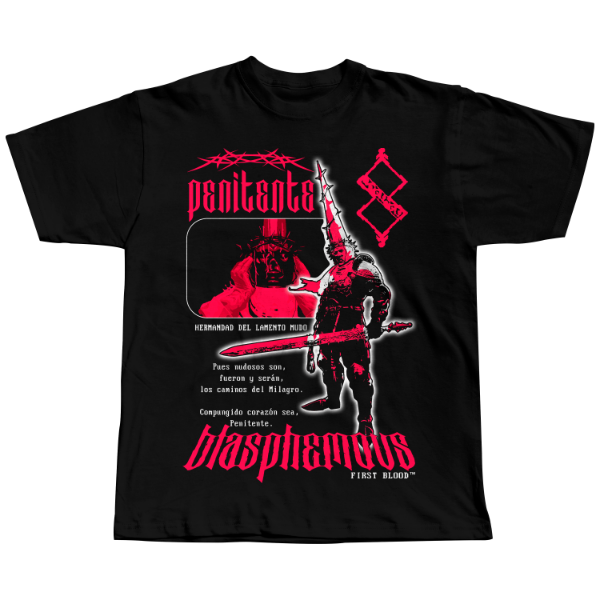 REMERA "BLASPHEMOUS" ON-DEMAND