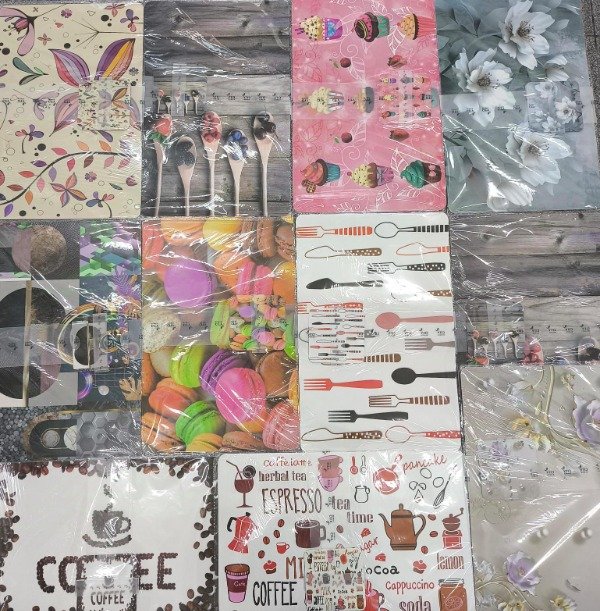 Producto - Set individuales x12