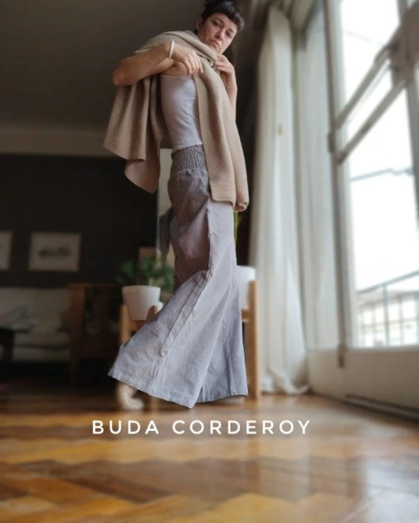 Producto - Buda pant corderoy gris claro(Me lo llevo!)
