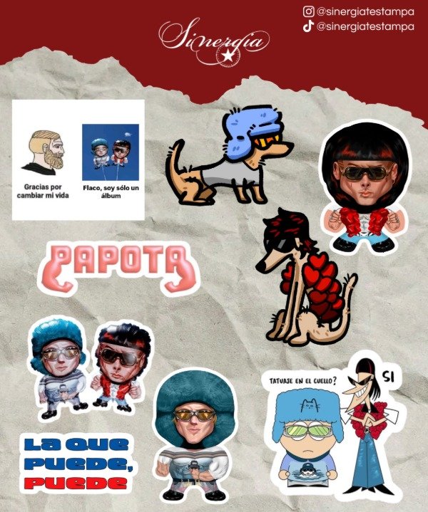 Producto - Stickers - Cato y Paco