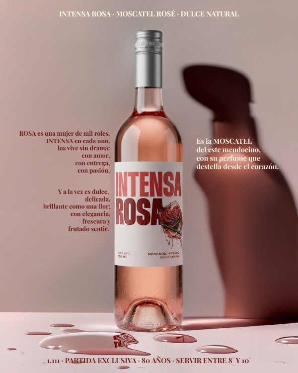 Producto - INTENSA ROSA Moscatel - 1