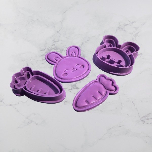 Producto - Set cortantes de conejo + zanahoria