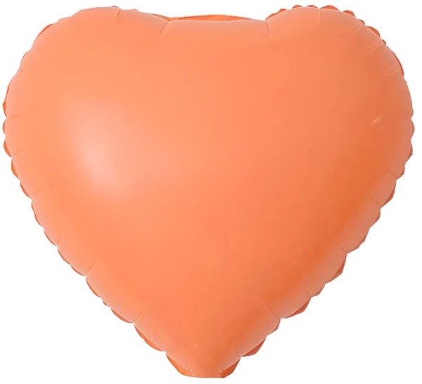 Producto - GMF Corazón 45cm Naranja Fluo