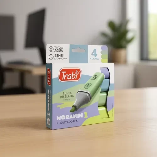 Producto - Resaltadores Trabi morandi 2 x4