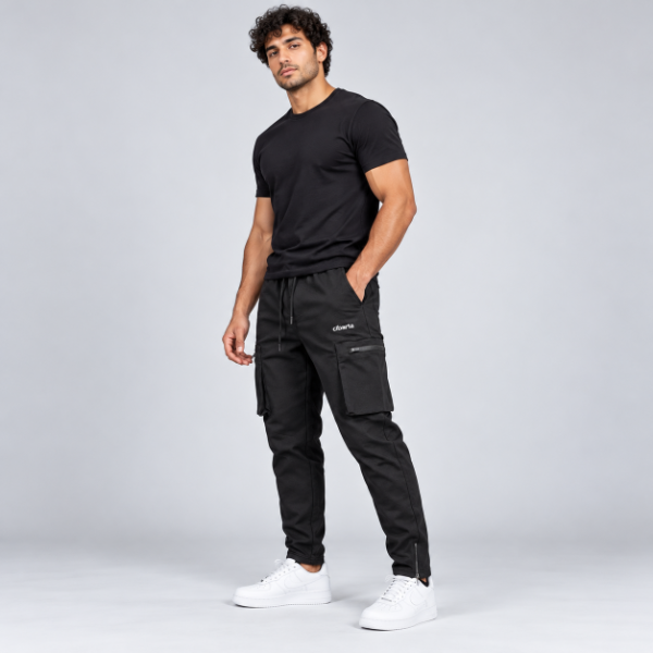 Producto - Pantalón Cargo Furtivo Unisex  Negro - 0