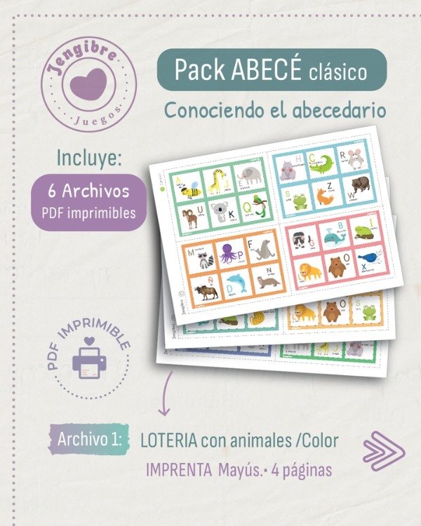 Producto - Pack ABECÉ - Aprender el Abecedario - 0