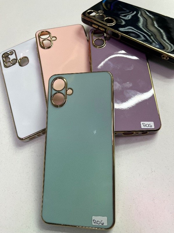 Producto - Funda siliconada verde agua Samsung A06