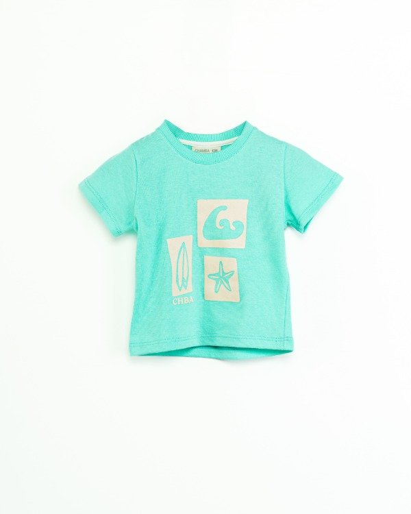 Producto - Remera Verde Sellos