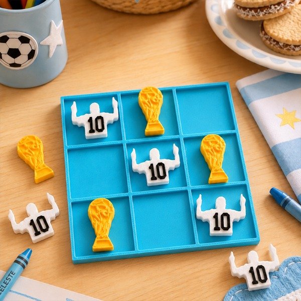 Producto - Tateti Mundialista Copa Messi Mundial Fútbol Varios Tamaños Argentina