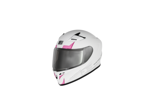 Producto - Casco Punto Extremo Loki Blanco con Rosa - 2