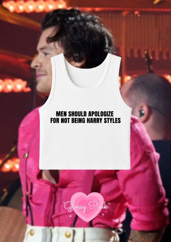 Producto - Tank Top Men Should Apolagize For Not Being Harry Styles - DTF