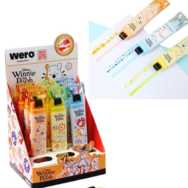 Producto - WERO RESALTADOR DOBLE PUNTA + SELLO Winnie Pooh