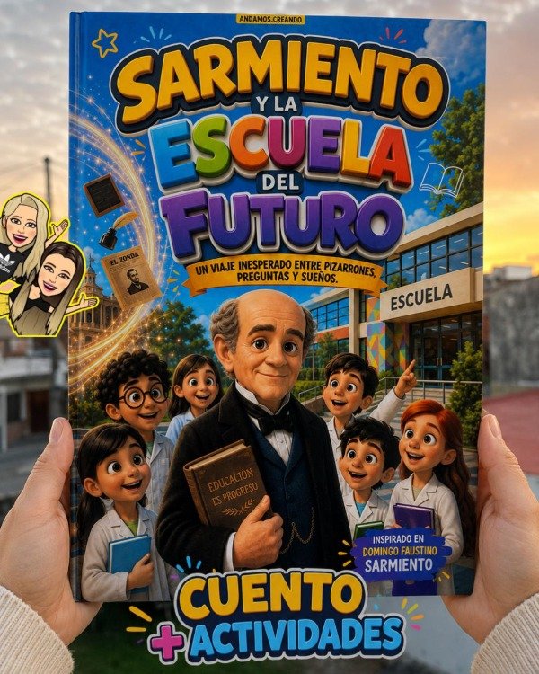 Producto - CUENTO. SARMIENTO Y LA ESCUELA DEL FUTURO