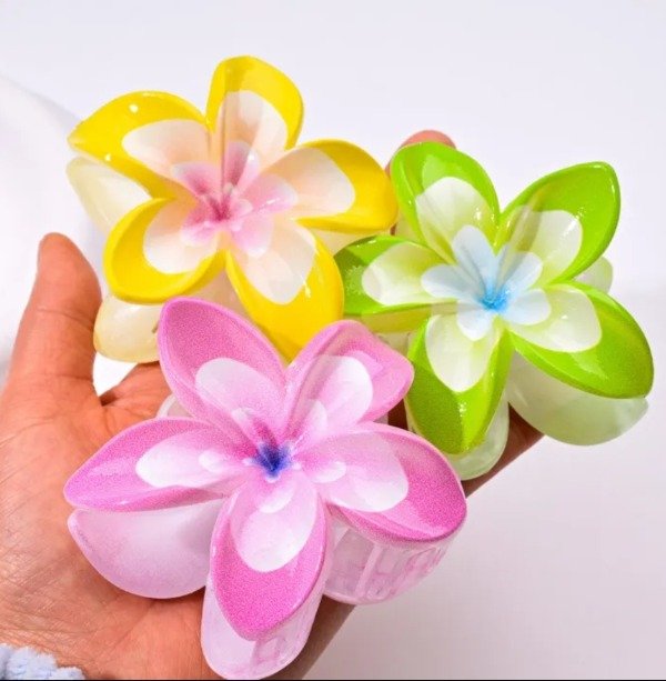 Producto - Broche Flor Gr pastel x12uni