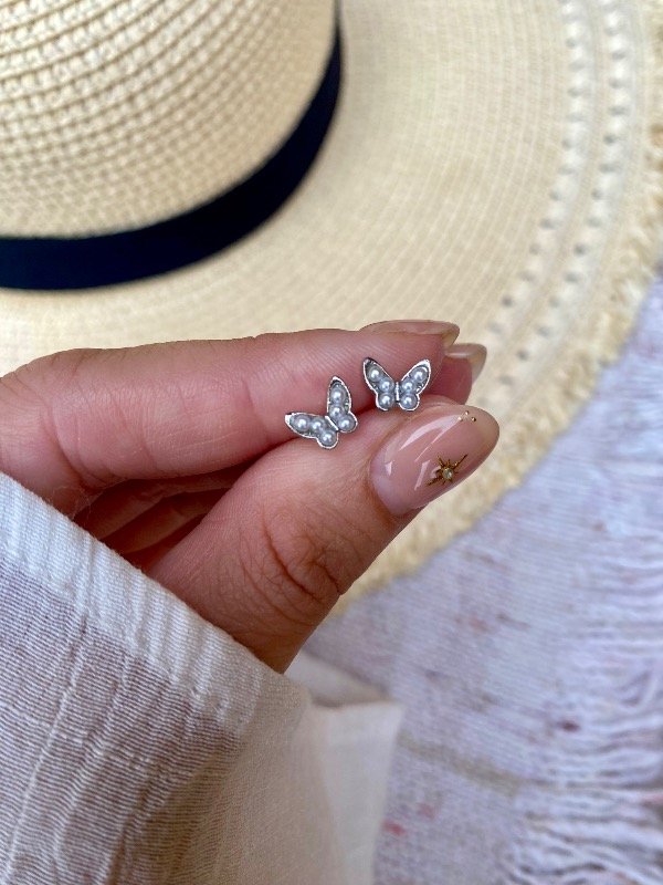 Producto - Pasantes Mariposa y Perlas A.Q