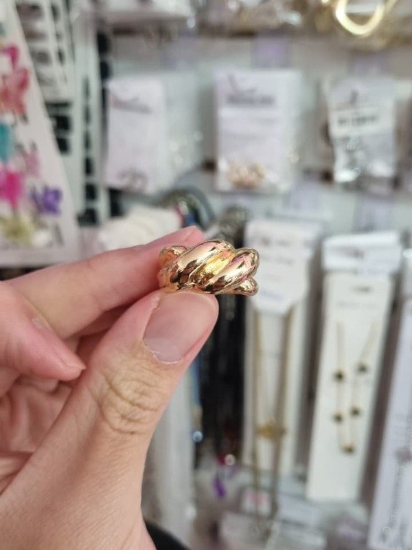 Producto - Anillo Chunky Dorado - 1