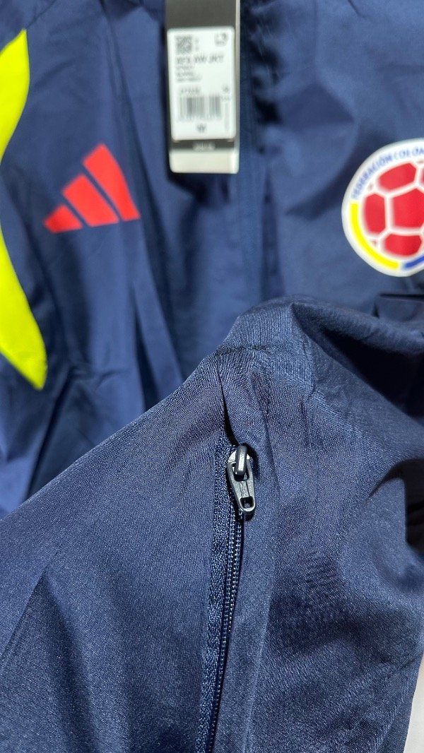 Producto - Campera Selección Colombia Adidas Tiro All Weather 26 Importada - 4