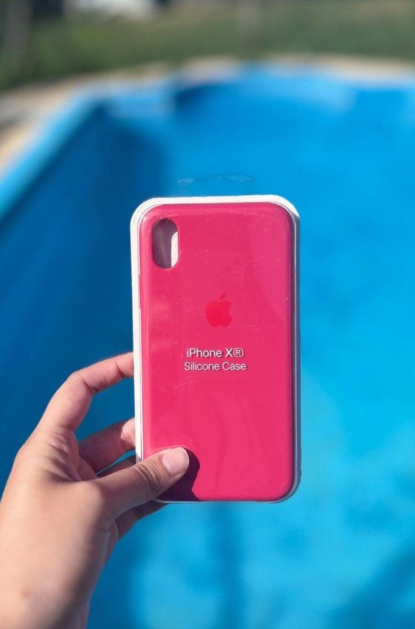 Producto - Iph xr silicona case bordo