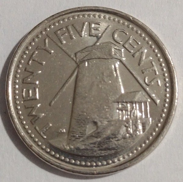 Producto - Barbados 25 cents 2011 - 0