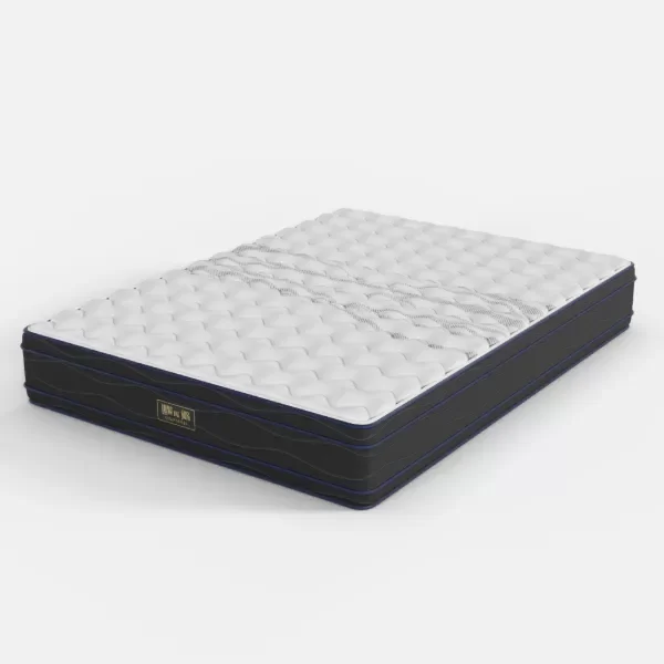 Producto - Colchon de Resorte  Diamante con Euro Pillow - Super King