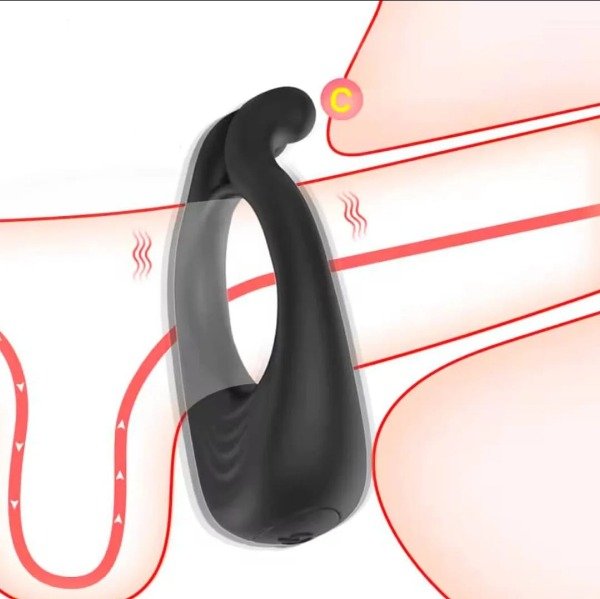 Producto - ANILLO VIBRADOR RETARDANTE PENEANO VIOLETA - 4
