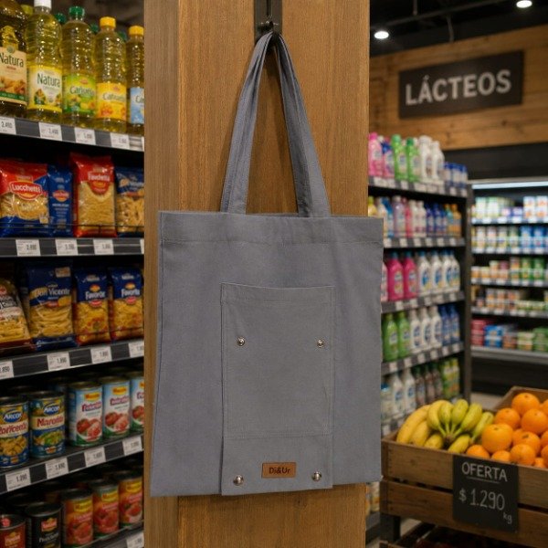 Producto - Bolsa rollo gris - 1