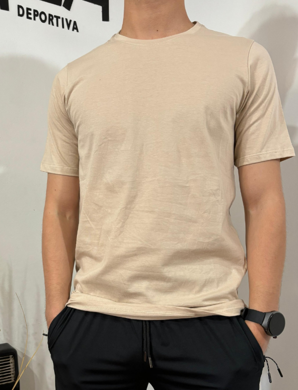 Producto - REMERA DE ALGODON BEIGE