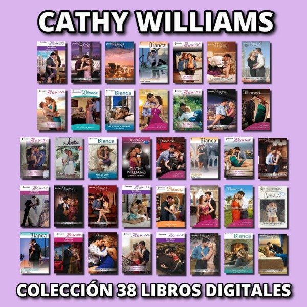 Producto - CATHY WILLIAMS - COLECCION 38 LIBROS