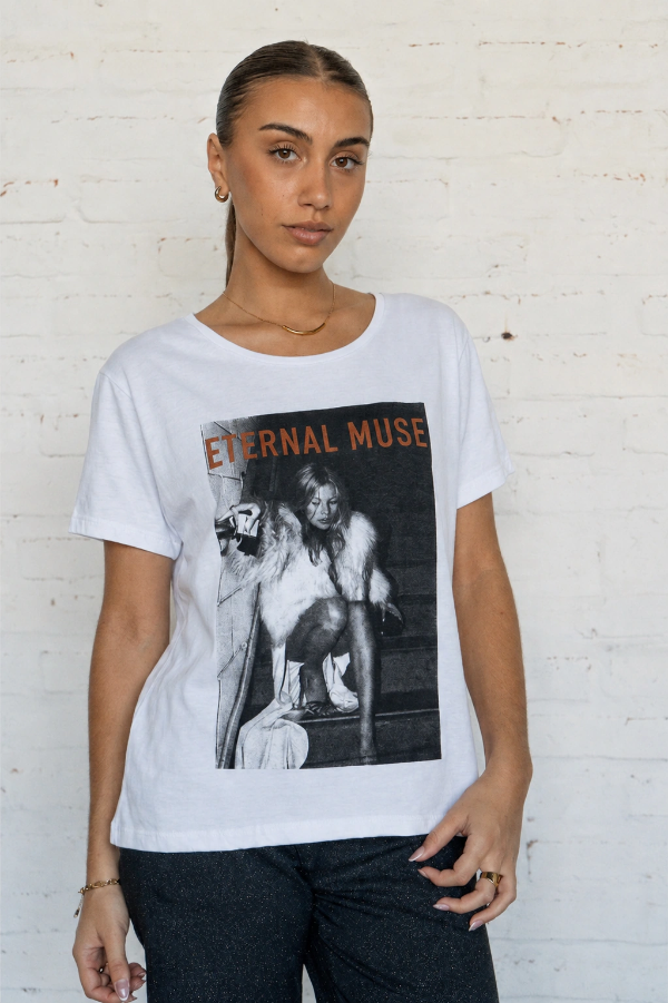 Producto - Remera Kate Moss algodón pima Eternal