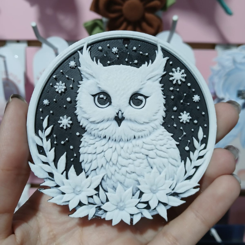 Producto - Iman Buho 3D