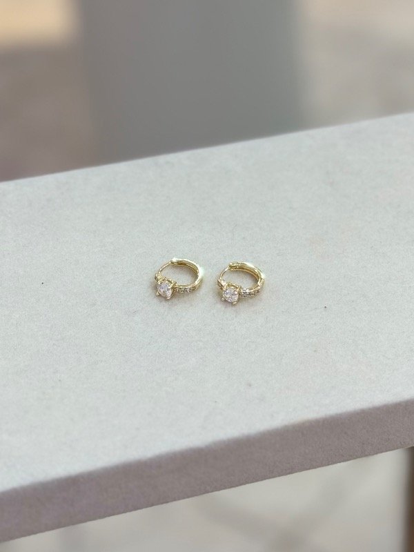 Producto - Aros Cubano Italiano Con Cubic - 1